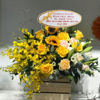 GIỎ HOA 009