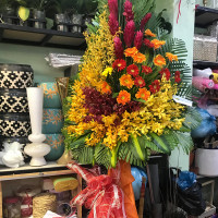 KỆ HOA CHÚC MỪNG 014