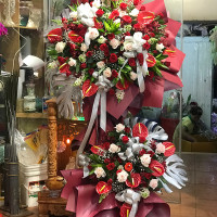 KỆ HOA CHÚC MỪNG 009